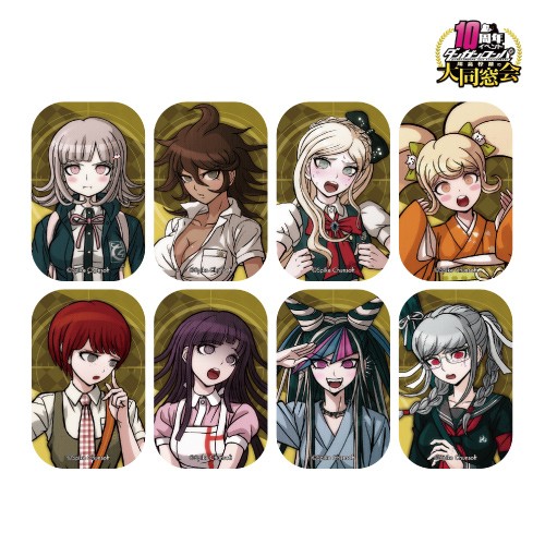 ダンガンロンパシリーズ スクエア缶バッジ SDR2 B ver. 単品 単品