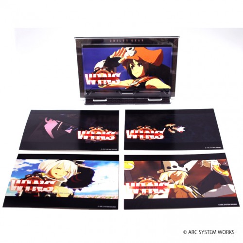 GUILTY GEAR Xrd REV 2 アクリルフレームスタンド＋ポストカードセットBメイ/ジョニー/チップ/エルフェルト/ラムレザル B