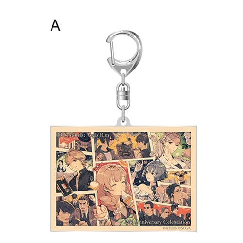 十三機兵防衛圏 2周年記念 アクリルキーホルダー A A