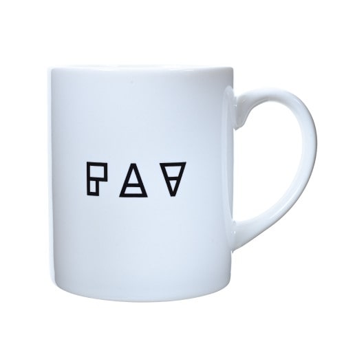 FAV gaming BLOCK Logo Mag Cup White White