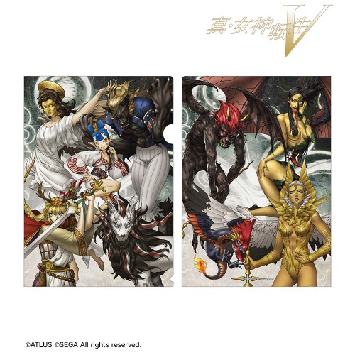 真・女神転生V 悪魔 クリアファイル