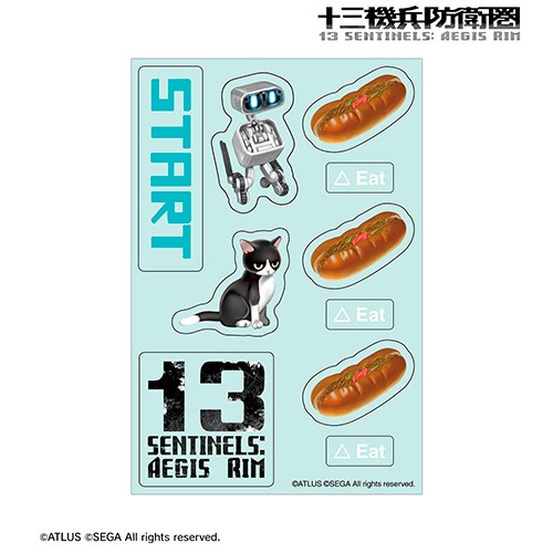 十三機兵防衛圏 ウォールステッカー