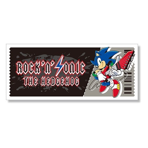 「ROCK 'N' SONIC THE HEDGEHOG」フェイスタオル※2025年11月中旬出荷分