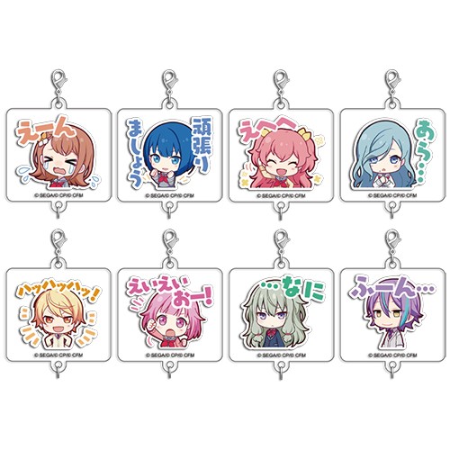 『プロジェクトセカイ カラフルステージ！ feat. 初音ミク』アクリルチャームコレクション第6弾C【単品】MORE MORE JUMP！＆ワンダーランズ×ショウタイム 単品