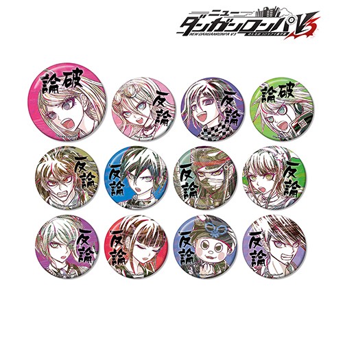 ニューダンガンロンパＶ３ みんなのコロシアイ新学期 トレーディング Ani-Art 第2弾 缶バッジ【単品】 単品