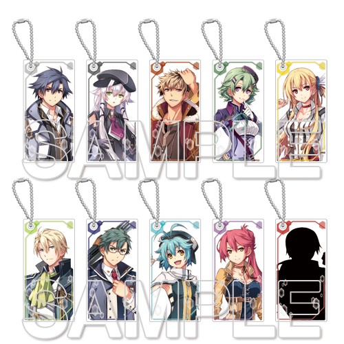 きゃらくりあ『閃の軌跡』シリーズ 新旧《VII組》 トレーディングアクリルキーホルダー Ver.BコンプリートBOX コンプリートBOX