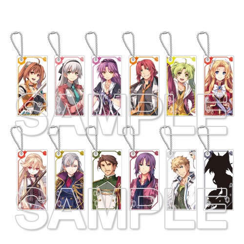 きゃらくりあ『閃の軌跡』シリーズ トレーディングアクリルキーホルダー Ver.CコンプリートBOX コンプリートBOX