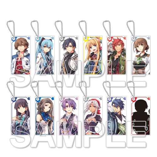 きゃらくりあ『閃の軌跡』シリーズ トレーディングアクリルキーホルダー Ver.D 単品