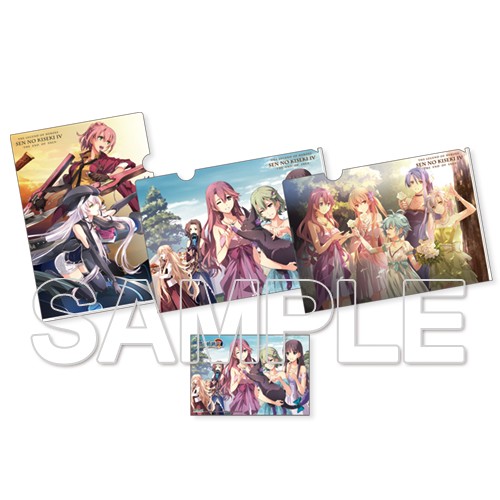 『閃の軌跡IV』クリアファイルセットB
