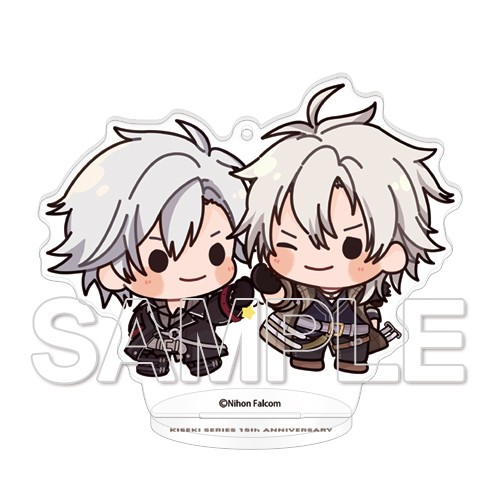 『軌跡シリーズ』ニコイチアクリルスタンド1 リィンとクロウの《ぐーたっち》