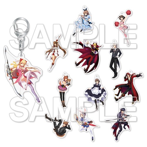 『暁の軌跡』トレーディングアクリルキーホルダー ・コスチュームづくし 単品