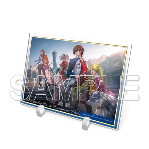 『創の軌跡』デスクインテリアプレート 朝告げの鐘が鳴る刻