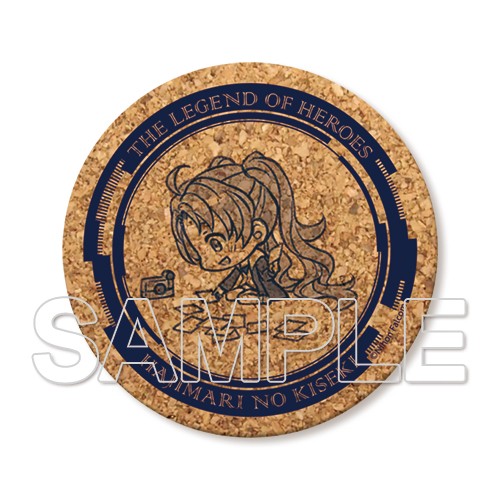 『創の軌跡』三人娘らくがき絵コースター きーあ