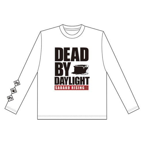 『DEAD BY DAYLIGHT×SADAKO RISING』ロングスリーブTシャツSteamコード付き限定版（ホワイト）L ロングスリーブTシャツ（ホワイト）L