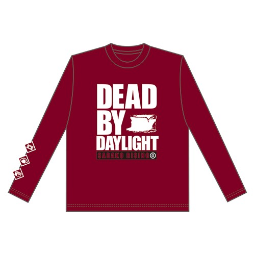 『DEAD BY DAYLIGHT×SADAKO RISING』ロングスリーブTシャツSteamコード付き限定版（バーガンディ）M ロングスリーブTシャツ（バーガンディ）M