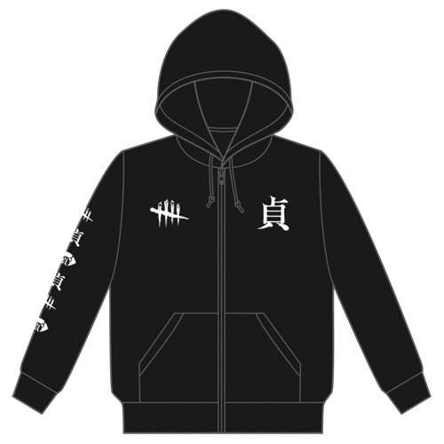 『DEAD BY DAYLIGHT×SADAKO RISING』パーカーSteamコード付き限定版（ブラック）XL パーカー（ブラック）XL