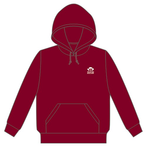 『DEAD BY DAYLIGHT×SADAKO RISING』フーディSteamコード付き限定版（バーガンディ）M フーディ（バーガンディ）M