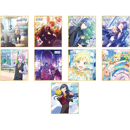 『プロジェクトセカイ カラフルステージ！ feat. 初音ミク』ミニ色紙コレクション 第11弾A【単品】純白の貴方へ、誓いの歌を！ 単品