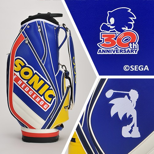 「ソニック・ザ・ヘッジホッグ」30周年記念ゴルフバッグ※受注生産【専売商品】