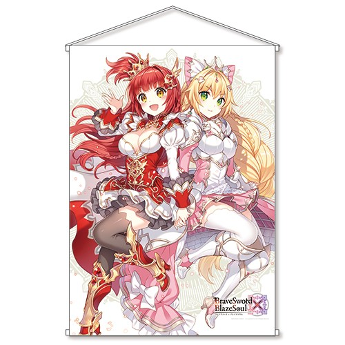 ブレイブソード×ブレイズソウル B2ダブルスエードタペストリー レヴァンテイン＆セイブザクイーン