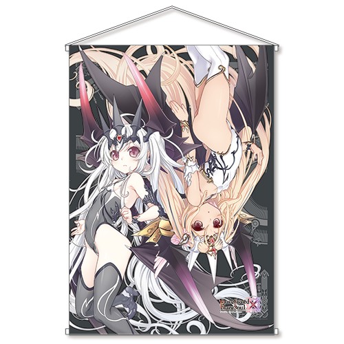 ブレイブソード×ブレイズソウル B2ダブルスエードタペストリー バハムート＆オメガ