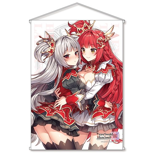 ブレイブソード×ブレイズソウル B2ダブルスエードタペストリー レヴァンテイン＆ヘル