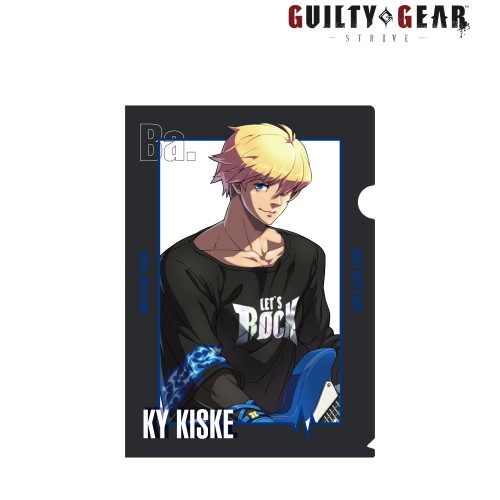 【GGST】描き下ろしイラスト カイ＝キスク バンドver. クリアファイル カイ＝キスク
