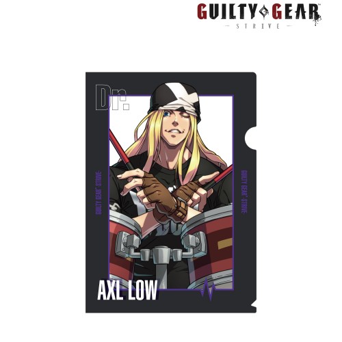 【GGST】描き下ろしイラスト アクセル＝ロウ バンドver. クリアファイル アクセル＝ロウ