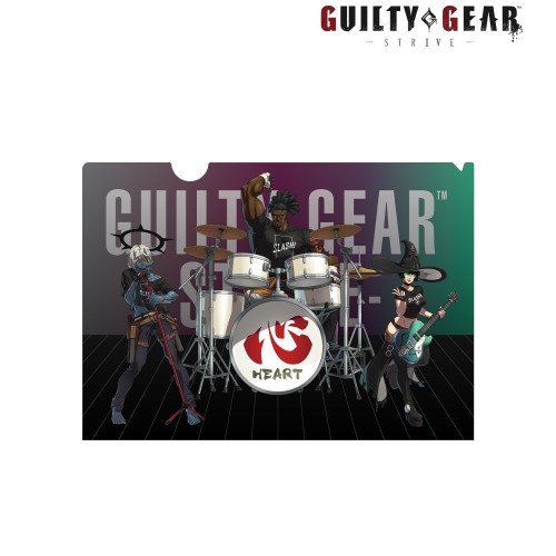 【GGST】描き下ろしイラスト SLASH！ 集合 バンドver. クリアファイル SLASH！ 集合