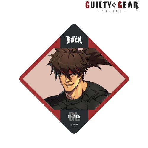 【GGST】描き下ろしイラスト ソル＝バッドガイ バンドver. ステッカー ソル＝バッドガイ