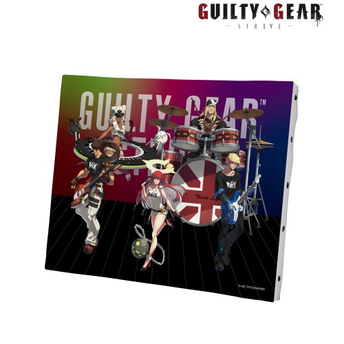 【GGST】描き下ろしイラスト LET’S ROCK 集合 バンドver. キャンバスボード LET’S ROCK 集合