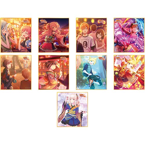 『プロジェクトセカイ カラフルステージ！ feat. 初音ミク』ミニ色紙コレクション 第12弾C【単品】夏祭り、鳴り響く音は 単品