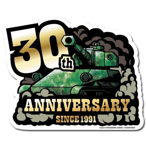 メタルマックス 30周年 ロゴステッカー