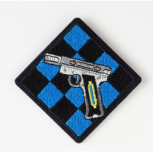 【EMooooN】ペルソナシリーズ25周年記念　刺繍バッジ 召喚器 召喚器