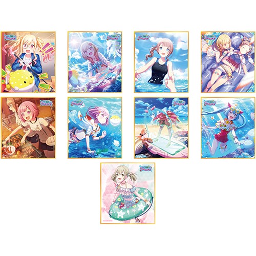 『プロジェクトセカイ カラフルステージ！ feat. 初音ミク』ミニ色紙コレクション 第13弾A【BOX】きっと最高のsummer！ BOX