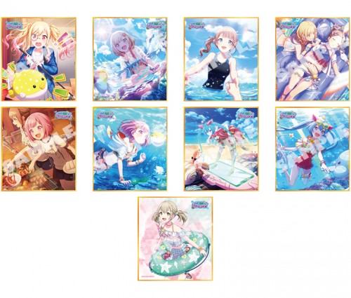 『プロジェクトセカイ カラフルステージ！ feat. 初音ミク』ミニ色紙コレクション 第13弾A【単品】きっと最高のsummer！ ※2025年11月中旬出荷分 単品