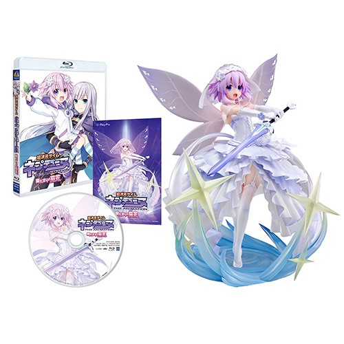 OVA「超次元ゲイム ネプテューヌ ～陽だまりのリトルパープル～」Blu-ray LIMITED EDITION（エビテン限定特典付き） 通常版（エビテン特典付き）