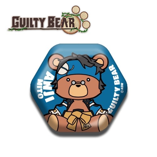 【GGST】ギルティベア 缶バッジ 14.ANJI MITO（限定特典付き） 14.ANJI MITO