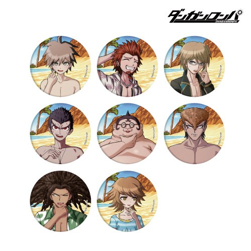 ダンガンロンパシリーズ 缶バッジ 水着 DR A ver. 単品 単品