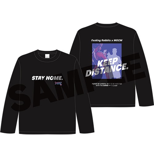 MGCM x #FR2梅 "Distance" L/S T-shirt