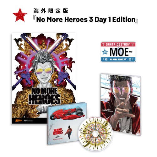 海外限定版『No More Heroes 3 Day 1 Edition』PS5版（エビテン限定特典付き）【専売商品】 海外限定版 PS5