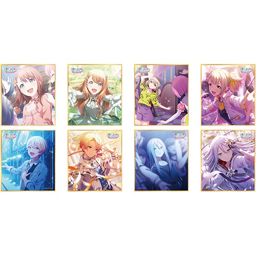 『プロジェクトセカイ カラフルステージ！ feat. 初音ミク』ミニ色紙コレクション 第15弾A【BOX】スクランブル・ファンフェスタ！ BOX