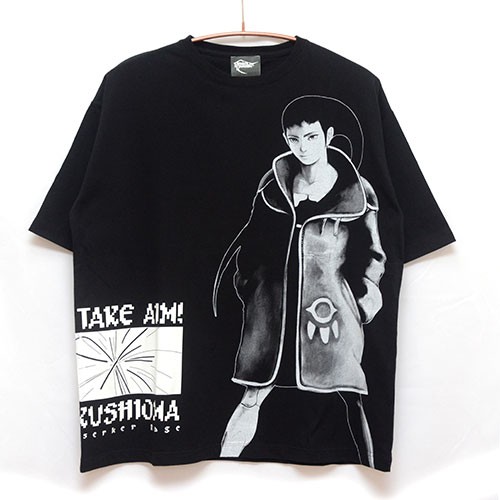 アゼル -パンツァードラグーン RPG- 帝国軍アゼル  ビックシルエットTシャツ-BLACK-L L