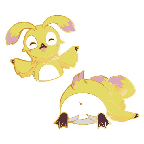 『NGS』ラッピーピンバッジ2個セット※2025年11月中旬出荷分