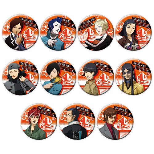 【ペルソナ25周年】P25th FES 大展覧会 トレーディング缶バッジ(P2)