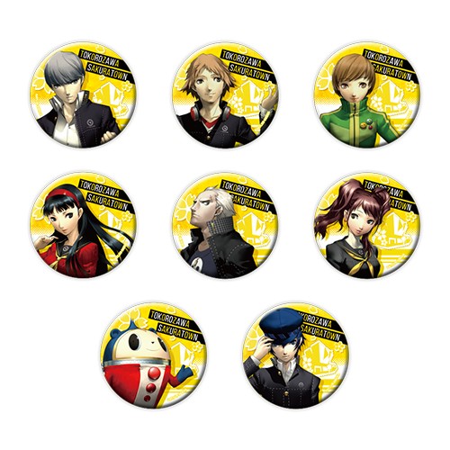 【ペルソナ25周年】P25th FES 大展覧会 トレーディング缶バッジ(P4)