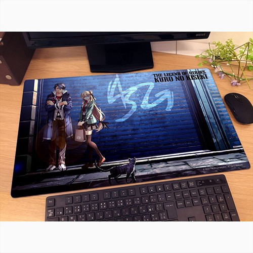 英雄伝説 黎の軌跡　ラバーマット（旧市街の午後／ヴァン＆アニエス） 旧市街の午後／ヴァン＆アニエス