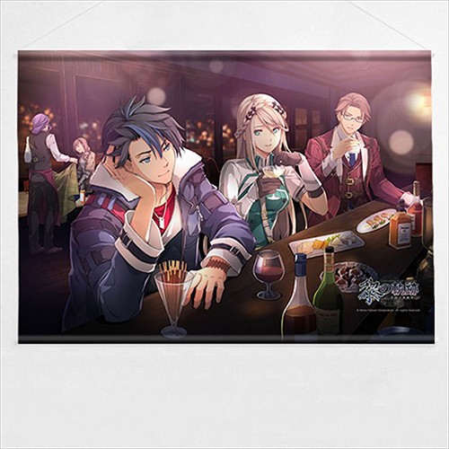 英雄伝説 黎の軌跡　B2タペストリー（ヴァン＆エレイン＆キンケイド） ヴァン＆エレイン＆キンケイド