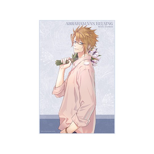 【ビーズログ創刊20周年記念】「with flower」マイクロファイバータオル『Code：Realize』エイブラハム・ヴァン・ヘルシング ※2025年11月中旬出荷分 エイブラハム・ヴァン・ヘルシング