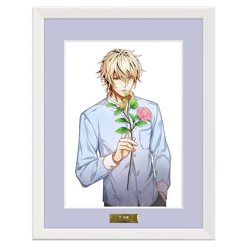 【ビーズログ創刊20周年記念】「with flower」複製原画『ビルシャナ戦姫』平知盛 ※2025年11月中旬出荷分 平知盛